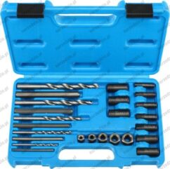 Extractores para tornillos y montantes rotos, 23 uds. Cóndor-Alemania