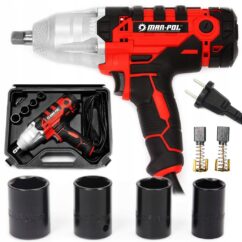 LLAVE DE IMPACTO ELECTRICA 1/2' 720 Nm PARA RUEDAS + VASOS 17-22mm