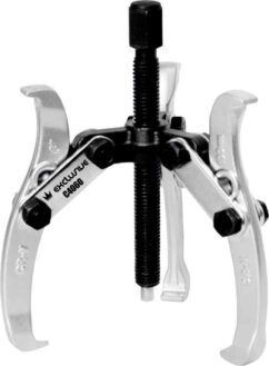 EXTRACTOR DE COJINETES DE TRES BRAZOS 3' (75 MM) CR-V SÓLIDO