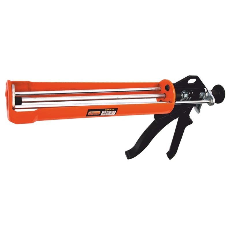 PISTOLA DE PEGAMENTO DE SILICONA REFORZADA 225mm 300ml