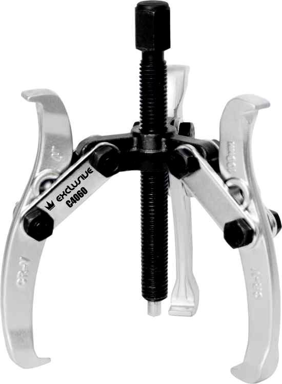 EXTRACTOR DE COJINETES DE TRES BRAZO 6' 150 MM CR-V SOLIDO