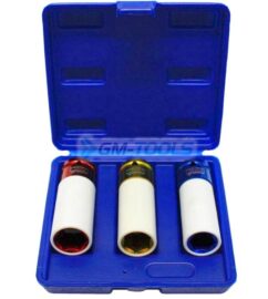 VASOS DE IMPACTO PARA LLANTAS DE ALEACIÓN 1/2' JUEGO DE 3 ASTA