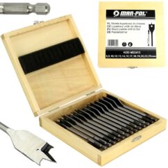 BROCAS DE REPUESTO PARA MADERA 13 uds. 6-25mm PARA DESTORNILLADOR