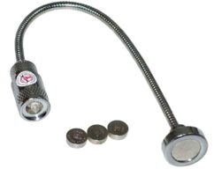Linterna con lámpara LED con imán, magnética flexible