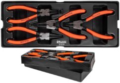 ALICATES PARA ANILLAS SEEGER 180mm 4 UNIDADES INSERTO RICHMANN