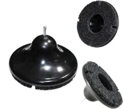 CEPILLO DE DISCO PARA LIMPIAR DISCOS Y BUJES DE FRENO ÓXIDO Y CORROSIÓN