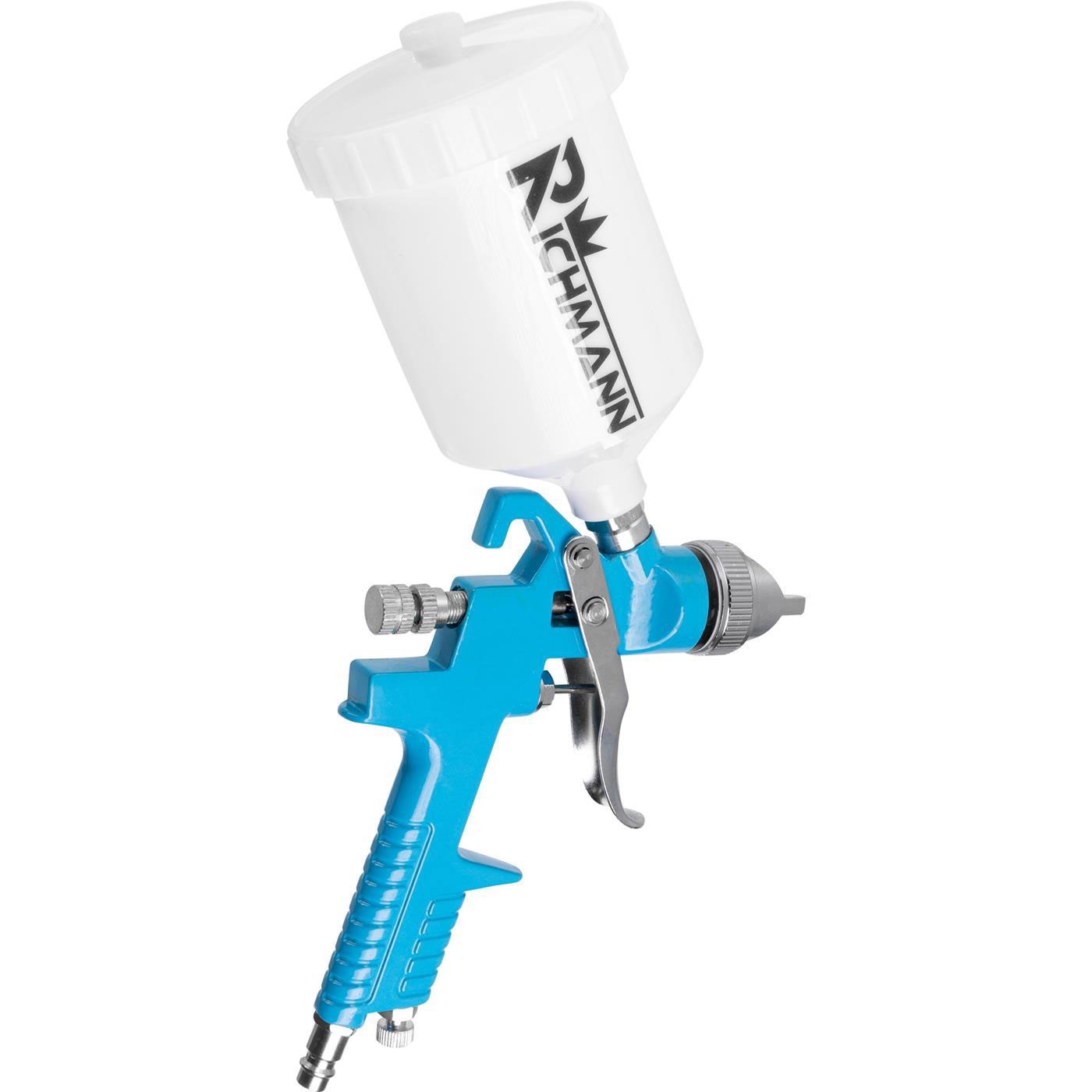 PISTOLA DE PINTURA MINI BOQUILLA 0.8mm 150ml BAJA PRESIÓN HVLP - Imagen 6