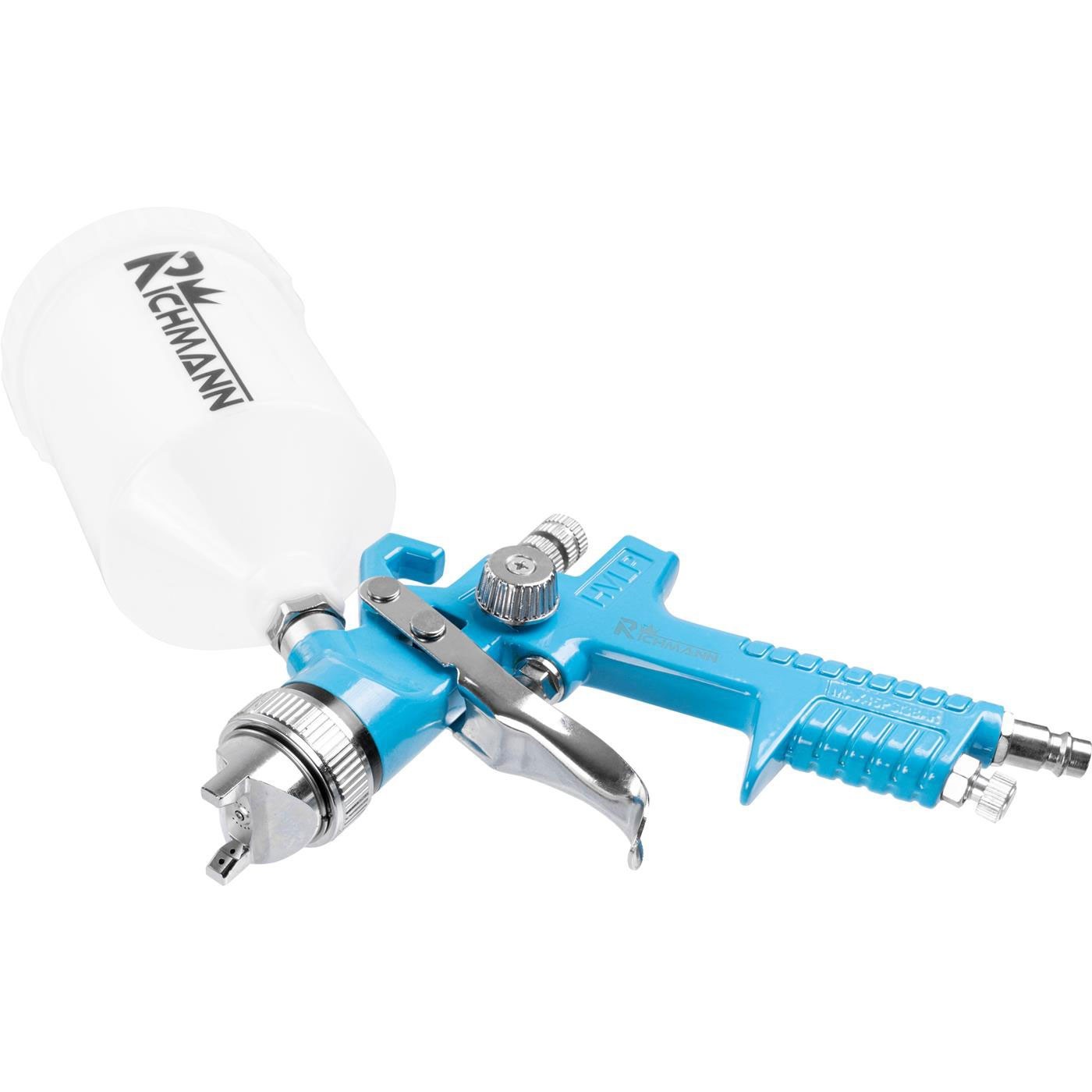 PISTOLA DE PINTURA MINI BOQUILLA 0.8mm 150ml BAJA PRESIÓN HVLP - Imagen 5