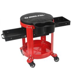 TABURETE DE TALLER CON CAJONES, RESISTENTE