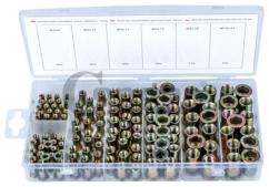 TUERCAS REMACHABLES JUEGO DE TUERCAS REMACHABLES DE ACERO GALVANIZADO 150 CZ