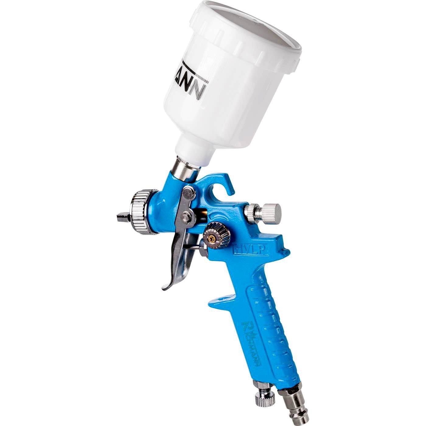 PISTOLA DE PINTURA MINI BOQUILLA 0.8mm 150ml BAJA PRESIÓN HVLP - Imagen 4