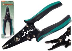 ALICATES CORTADORES DE CABLES 0,25-2,0 mm PELADOR DE AISLAMIENTO, HERRAMIENTA DE ENGARZADO