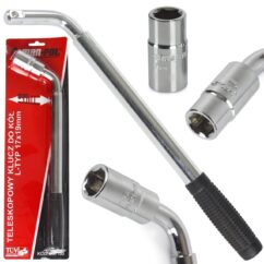 LLAVE DE RUEDA TELESCÓPICA EXTENSIBLE 17-19MM