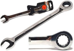 LLAVE COMBINADA 13 MM CON TRINQUETE 72 DIENTES, RICHMANN