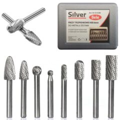 Fresas limas rotativas para metal 8 uds. Juego de fresas
