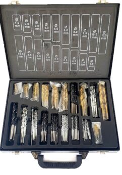 TALADRO METAL HSS TALADROS 160 PZS JUEGO DE BROCAS 1-3-10MM