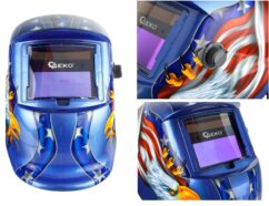 MÁSCARA PARA CASCO DE SOLDADURA, FILTRO DE OSCURECIMIENTO AUTOMÁTICO