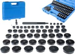 ADAPTADORES PRENSA EXTRACTOR DE BUJES DE COJINETE 18-74MM 52uds