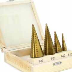 JUEGO DE 4 BROCAS PASO 4-32 MM