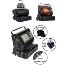 ESTUFA DE CAMPING "SUNNY" GAS 2EN1