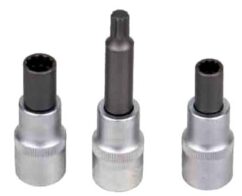 JUEGO DE VASOS M8 M10 PARA LLANTAS DE ALUMINIO 3 UD.