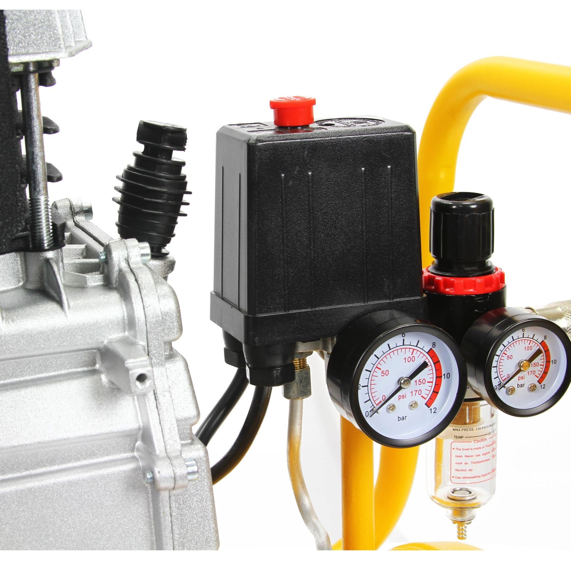 COMPRESOR DE ACEITE 24L 1,5 kW 8 Bar - Imagen 8