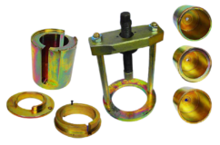 PRENSA EXTRACTOR DE CASQUILLOS DEL BRAZO DE CONTROL TRASERO EXTENDIDO FORD VOLVO KPL.