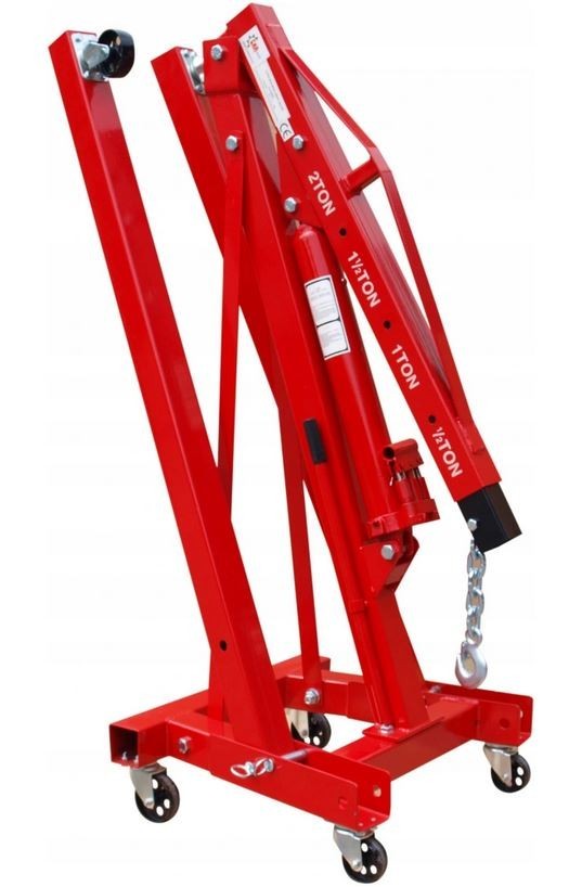 GRUA DE TALLER 2T RÁPIDA DOBLE BOMBA MASIVA - Imagen 5