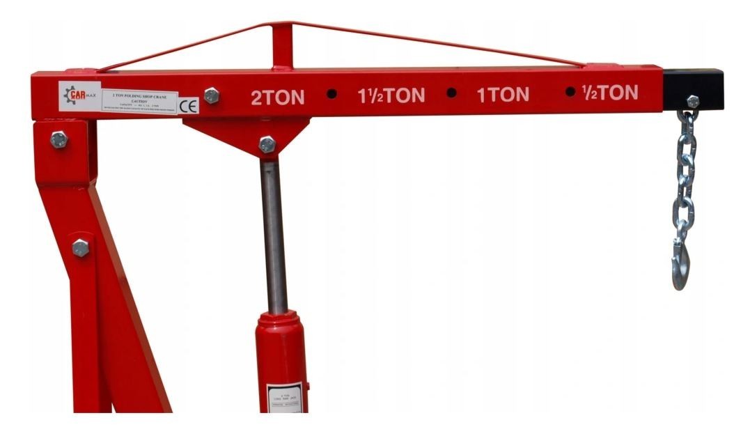 GRUA DE TALLER 2T RÁPIDA DOBLE BOMBA MASIVA - Imagen 8