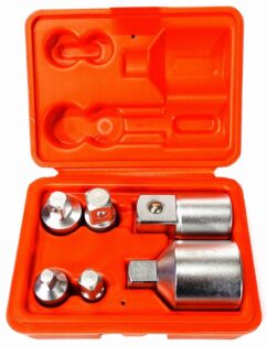 JUEGO DE REDUCCIONES ADAPTADORES REDUCCIONES 1/4' 1/2' 3/4' 3/8' 6 piezas