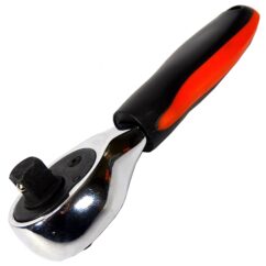 Trinquete universal corto 1/4' y 3/8', doble cara, 72 dientes
