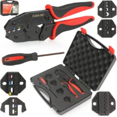 CRIMPER MANUAL 4 en 1, CABEZALES INTERCAMBIABLES
