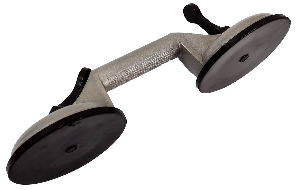 Doble ventosa para cristal, aluminio, soporte para platos de cristal de 100kg. - Imagen 5