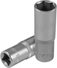 VASO LLAVE LARGA 19 mm 1/2' hexagonal Jonnesway