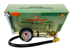 Pistola de inflado de neumáticos con extensión TIR 0-15 Bar Jonnesway