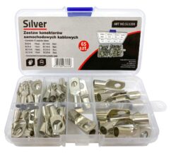 CONECTORES, TERMINALES DE CABLE DE TUBO, ANILLOS, 65 UDS.