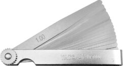 MEDIDOR DE ESPESORES 100MM 17 PUNTAS 0.02-1mm YATO