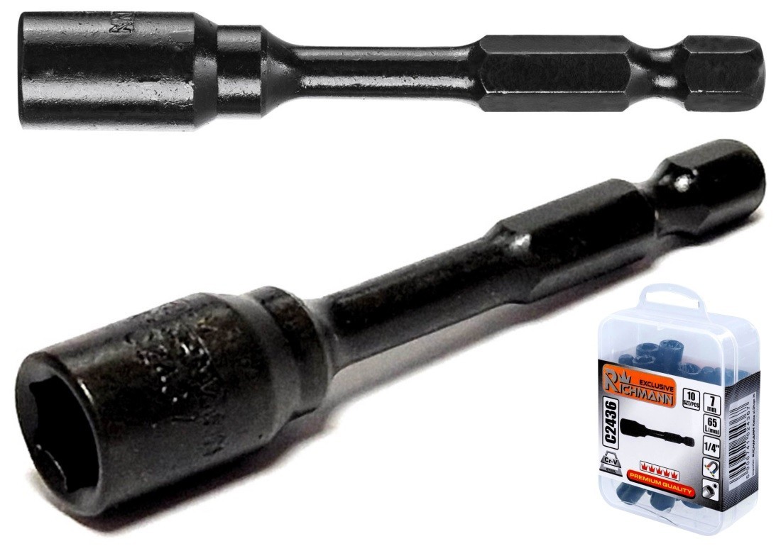 LLAVE DESTORNILLADORA GRANJERO DE 7 MM CON VASO MAGNÉTICO