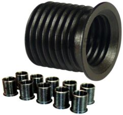 MANGUITOS M10x1.25x12 PARA REPARACIÓN DE ROSCAS DE BUJÍAS 10 UDS.