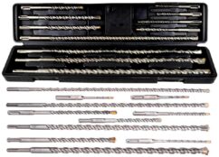 BROCAS PARA HORMIGÓN SDS+ 5-20mm JUEGO DE BROCAS SDS PLUS 11 UDS.