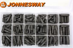 Juego de puntas PZ PH TORX IMBUS 180 uds. 1/4' Jonnesway