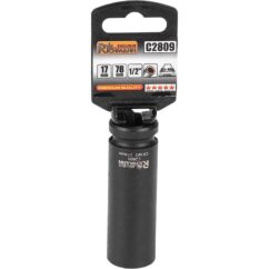 VASO DE IMPACTO LARGO 19mm LLAVE DE VASO Cr-Mo 1/2', PROFI