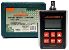ADAPTADOR DINAMOMÉTRICO ELECTRÓNICO 3-30Nm 1/4' JONNESWAY