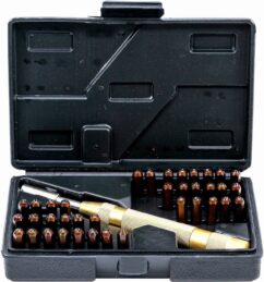 Marcador numerador automático 4mm letras + números 38 uds. BGS-Alemania