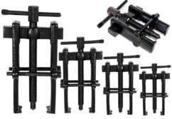 JUEGO EXTRACTOR DE COJINETES 2'+3'+4'+6' DOBLE BRAZO TRENZADO