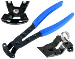 Alicates para bridas 1-25 mm VAG Renault Opel Ford y otros