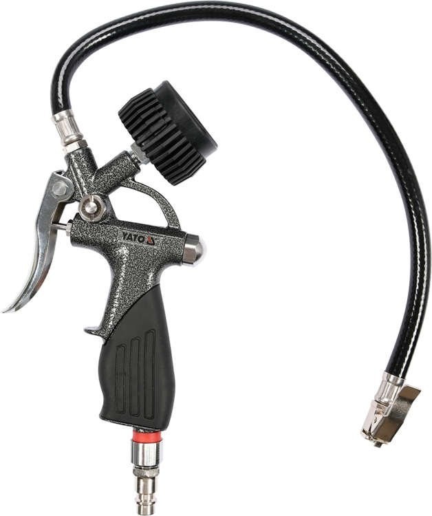 PISTOLA DE INFLADO DE RUEDAS CON MANÓMETRO YATO