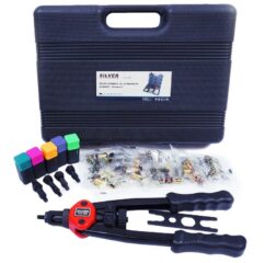 REMACHADORA DE TUERCA DE PALANCA M5-M12 + REMACHES