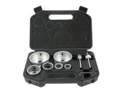 Juego de sierras perforadoras de tungsteno 22-73 mm 9 piezas.