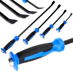 Desmontadores de neumáticos, palancas batidoras, 4 uds. 210-580 mm, inserto para carro